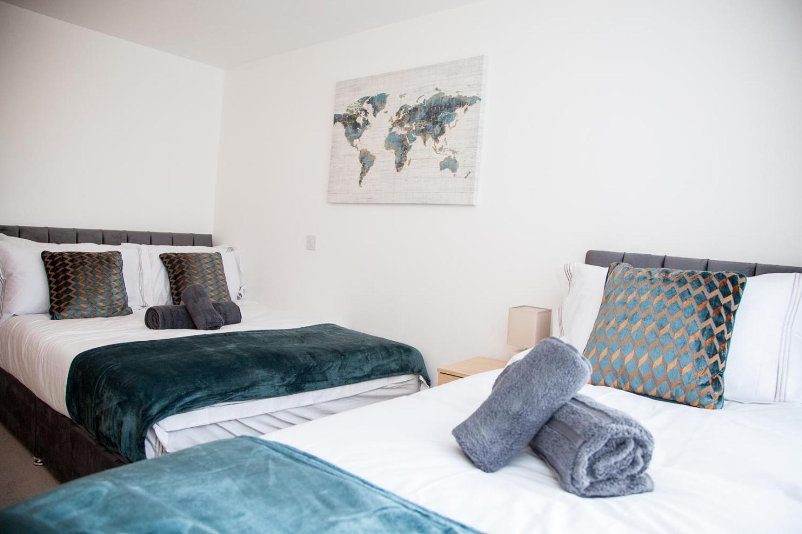 Penthouse - Liverpool City Centre - Nhs Stays - Liverpool Royal Hospital Exteriör bild